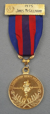 Gold Medal Jim McGillivray 1975